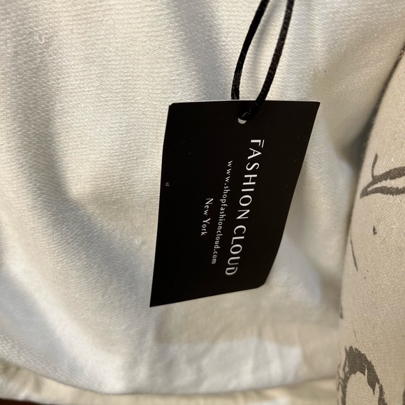 Fashion Cloud Official Cropped Off-White Jacket Medium - Picture 12 of 16